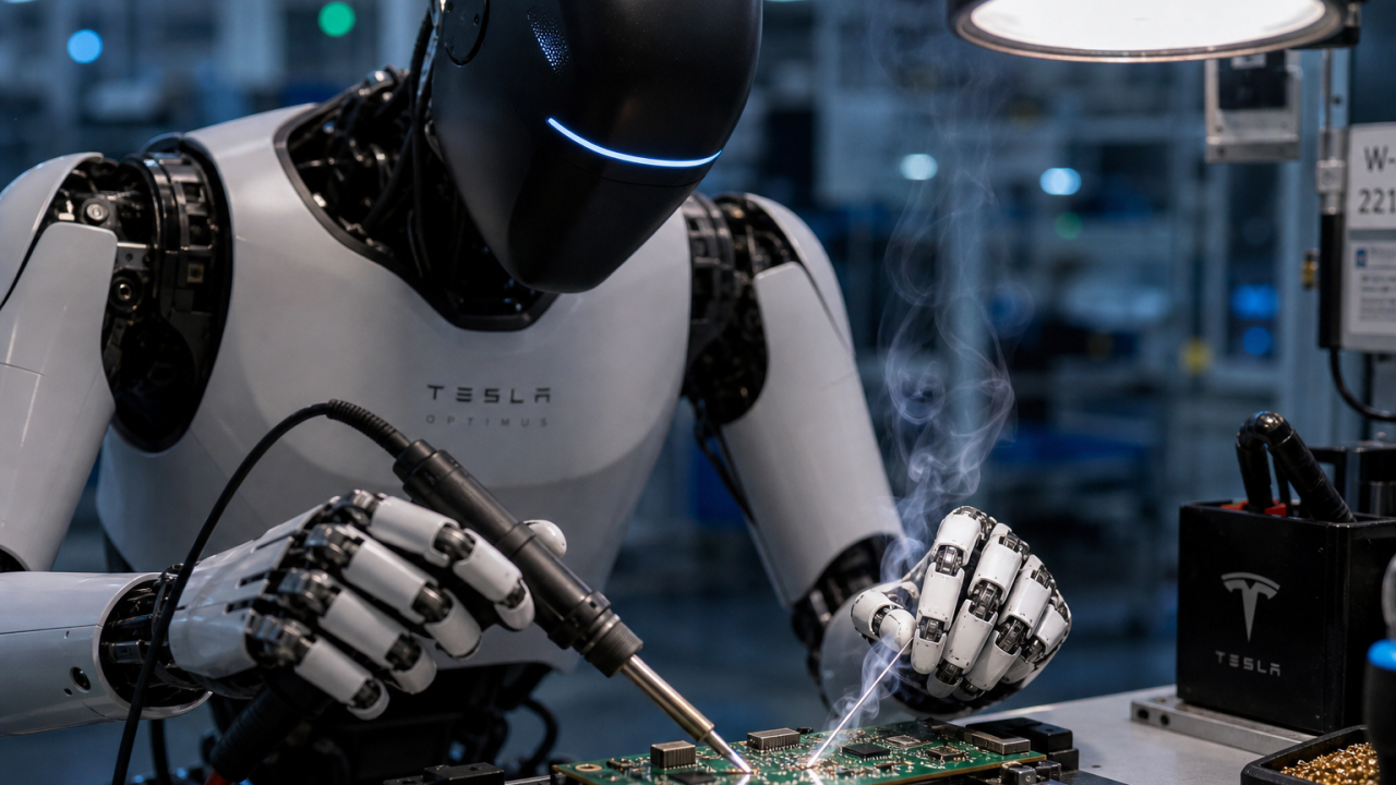 Will Humanoid Robots Replace Hand Soldering?